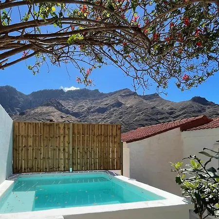 Villa Casa Mimosa With Private Pool & Garden Agaete  Esterno foto